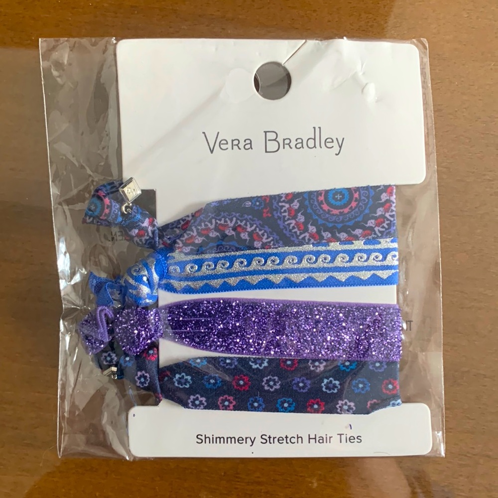 Vera Bradley Hair Tie Set